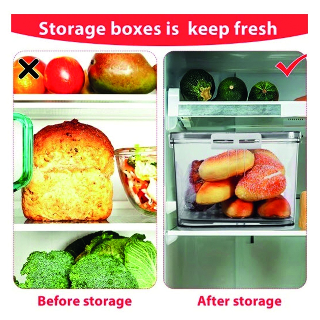 Organizador de Refrigerador hermetico fecha 32.5*22.5*11