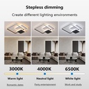 Luminaria plafón led 176W