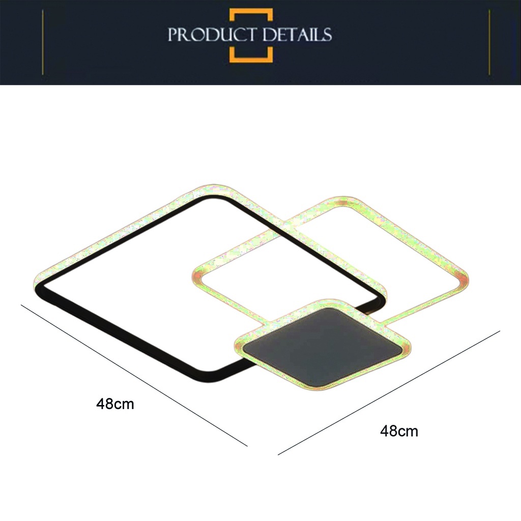 Luminaria plafón led 176W