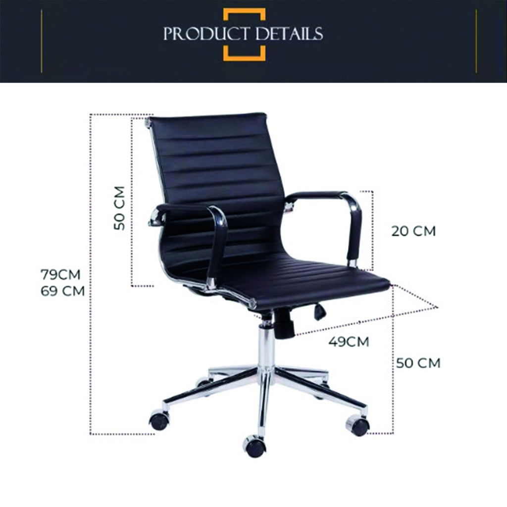 Silla de escritorio Premium Belgium