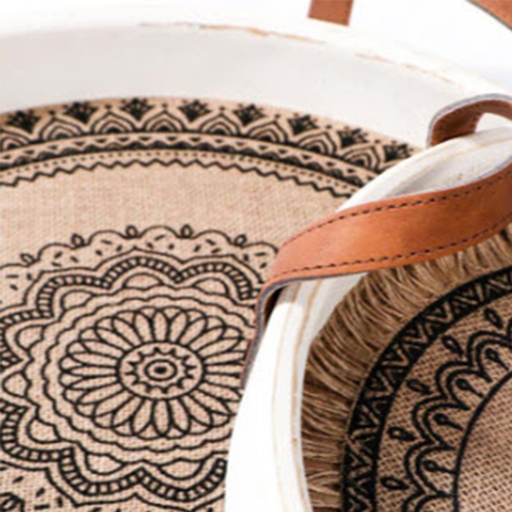 Bandeja madera redonda Set x 2