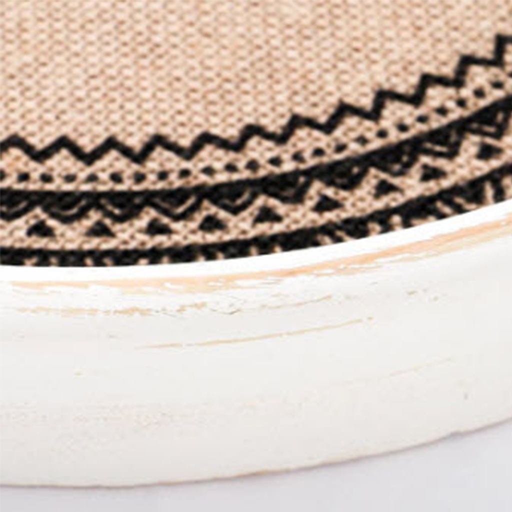 Bandeja madera redonda Set x 2