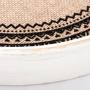 Bandeja madera redonda Set x 2