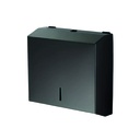 Dispensador toalla intercalada metálico Negro