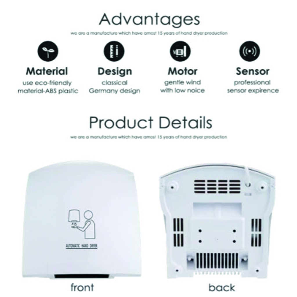 Seca manos Económico