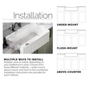 Bacha de cocina estilo campo