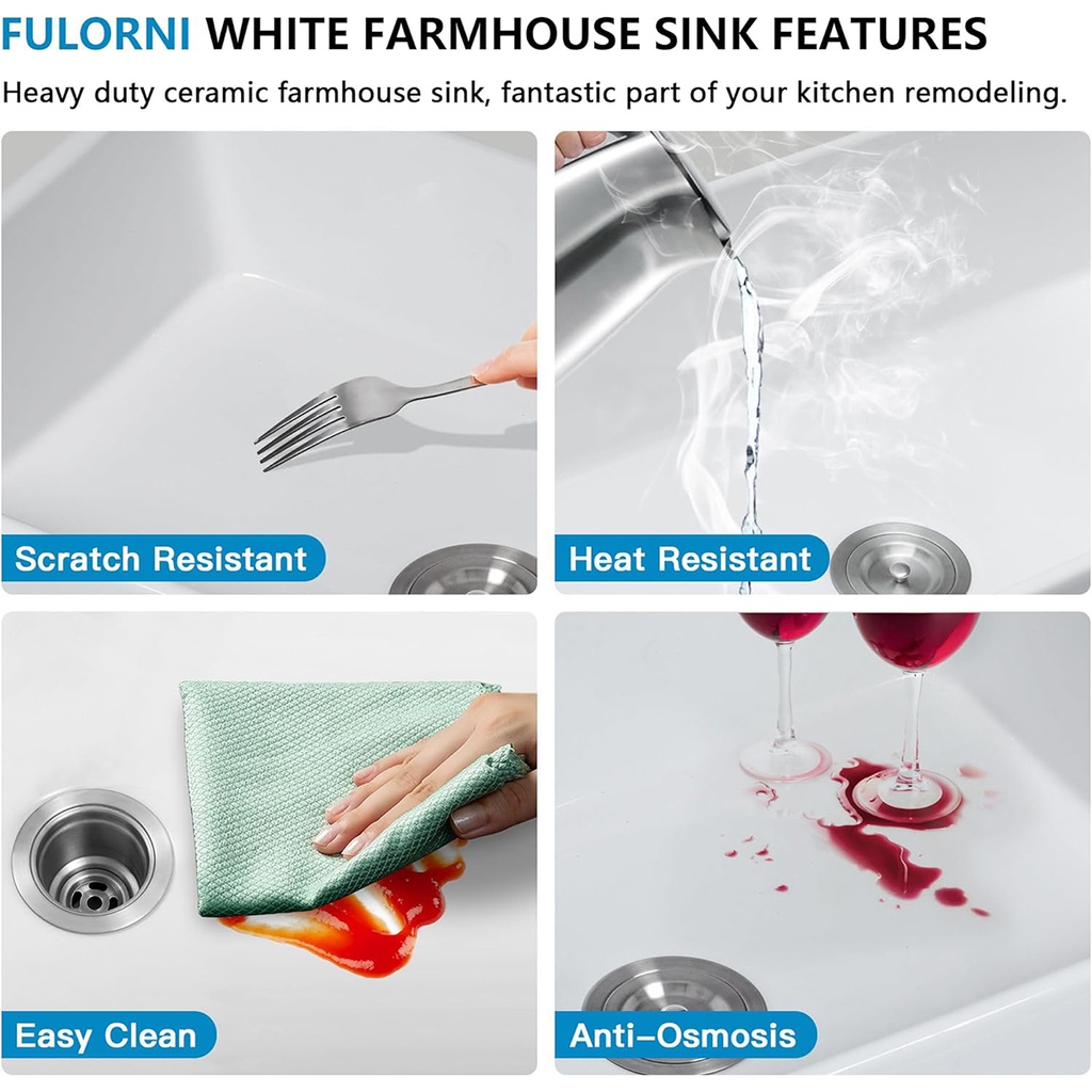 Bacha de cocina estilo campo