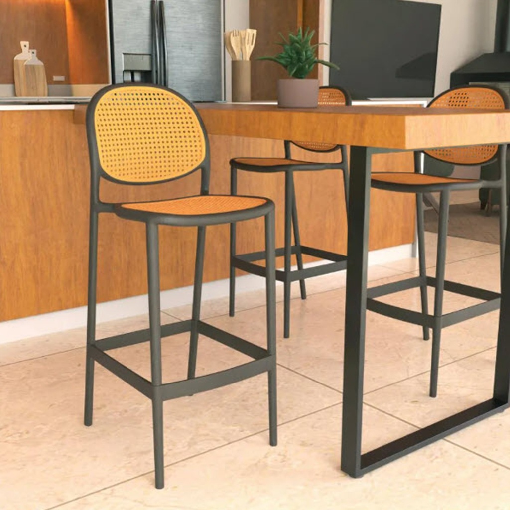 Banqueta Amiens Negro