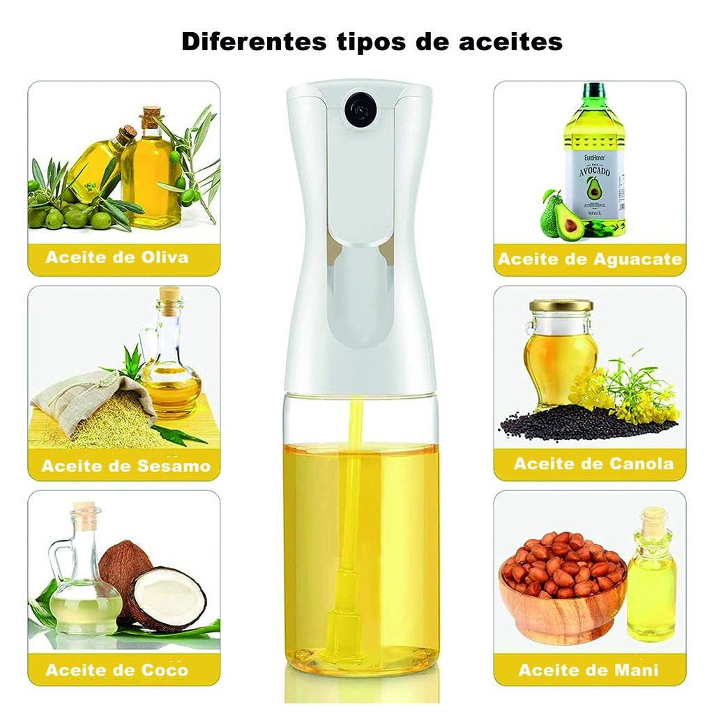 Aceitera vinagrera 220ML Blanco