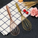 Batidor manual 32cm Rose Gold