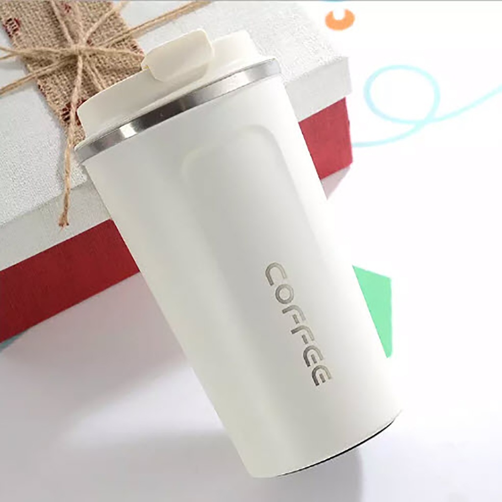 Vaso térmico café bebidas 380ML blanco