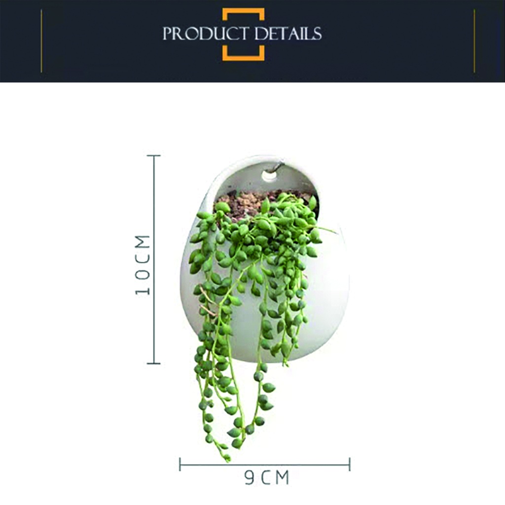 Mini maceta cerámica colgante