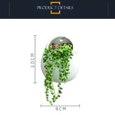 Mini maceta cerámica colgante