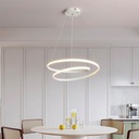 Luminaria led colgante 106W Negro