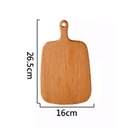 Tabla de cocina haya 26.5cm x 16cm