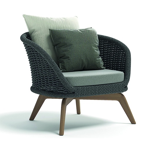 [DT9020G] Sofá 1cuerpo Ludo de exterior interior Gris