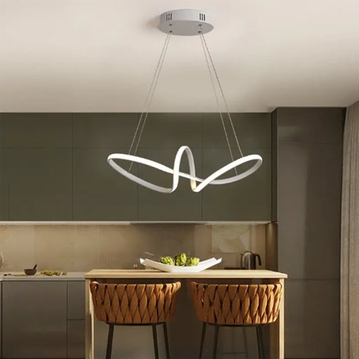 [DT5232] Luminaria led colgante 118W Gris