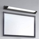 Luminaria de pared LED barra 75cm Negro