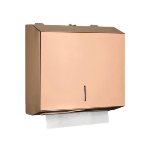 [DT-622RG] Dispensador toalla intercalada metálico Rose Gold