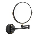 Espejo extensible Negro/Dorado