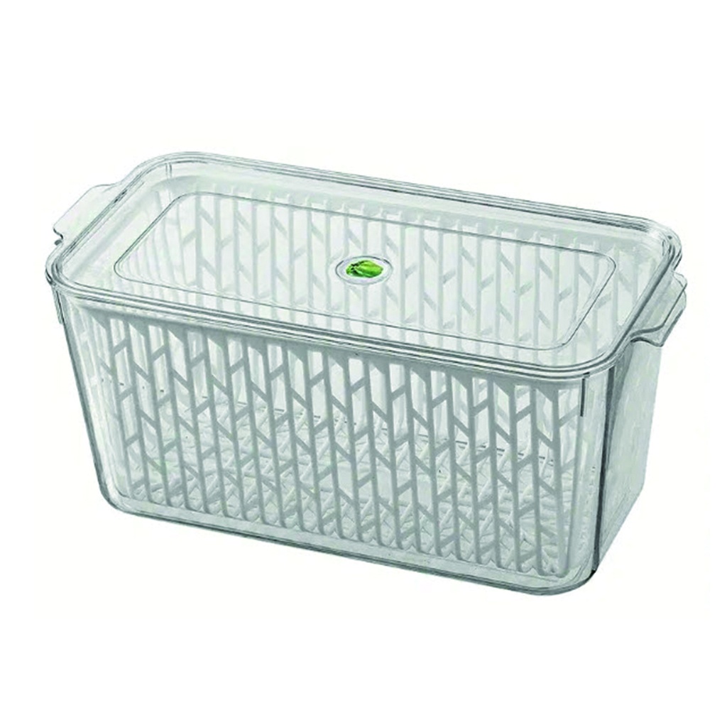 Organizador de Refrigerador con rejilla 33.5*16.5*15cm