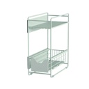 Rack estante cocina en acero magnetico 2 niveles Blanco