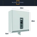 Dispensador jabón ceramica baño Beige