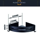 Estante esquinero aluminio Aluminio