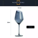 Copa de cristal vino corte oblicuo 430ML Grey