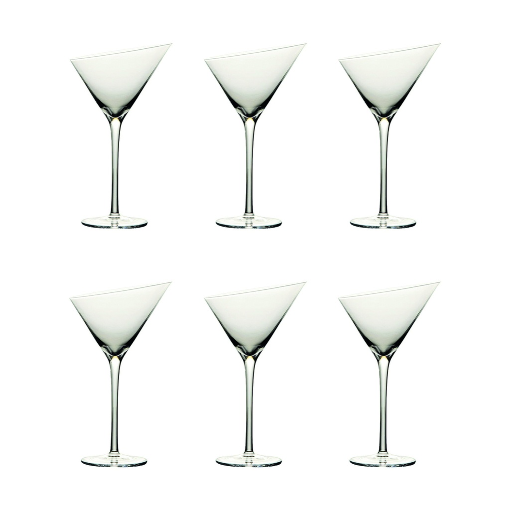 Copa Martini corte oblicuo 180ML Set x 6