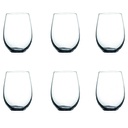 Vaso De Vino Vidrio Borosilicato Set x6 Unidades