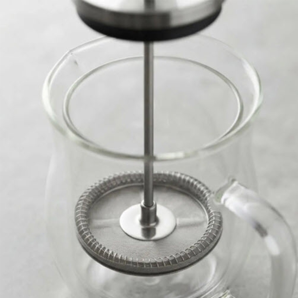 Cafetera prensa francesa 600ML vidrio de borosilicato doble pared
