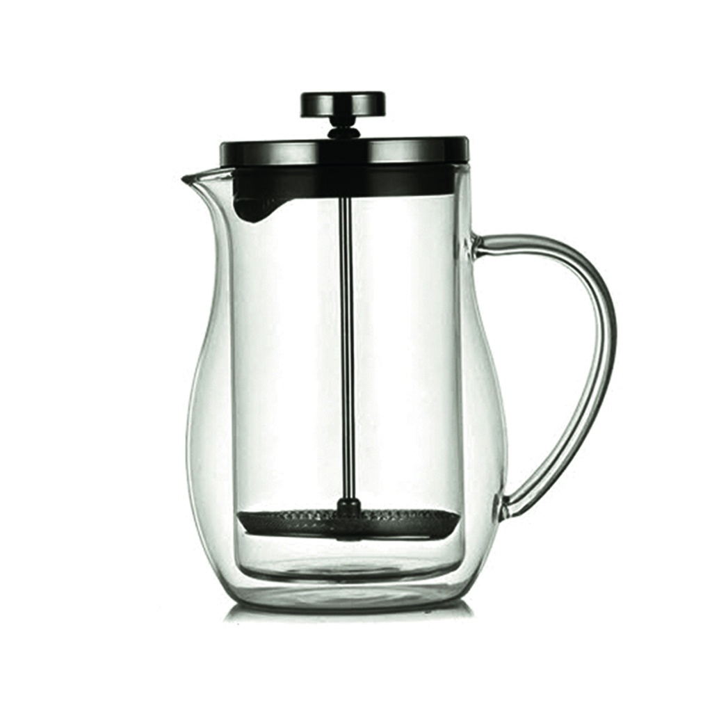 Cafetera prensa francesa 600ML vidrio de borosilicato doble pared