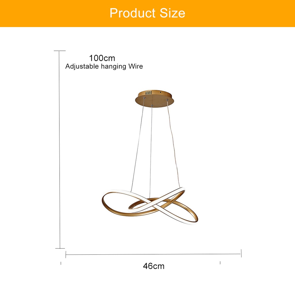 Luminaria led colgante 50W