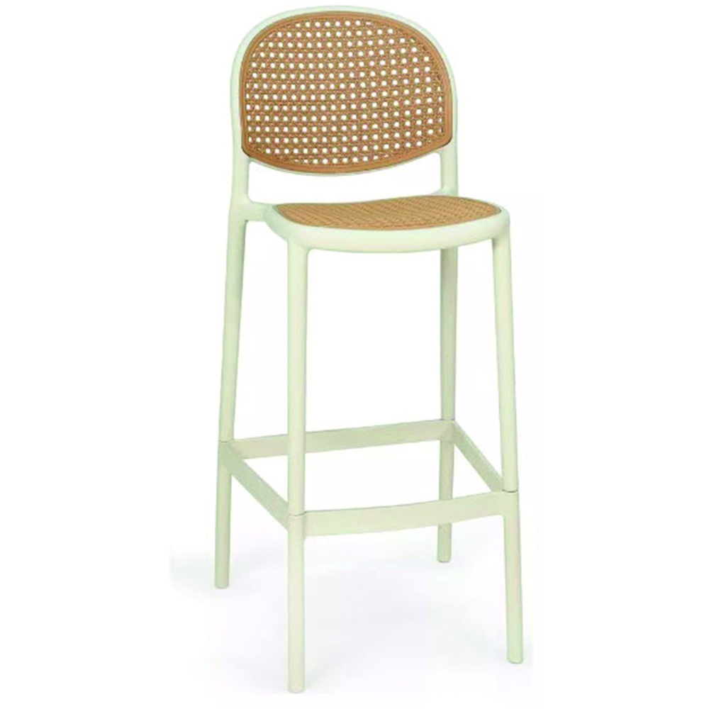 Banqueta Amiens interior exterior Blanco