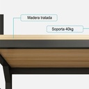 Mueble sobre lavarropas carga Superior Blanco
