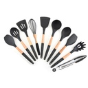 Utensilios de cocina madera silicona 11 piezas