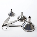 Embudo de cocina acero inoxidable set X3