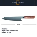 Cuchillo profesional Damasco 34,5cm