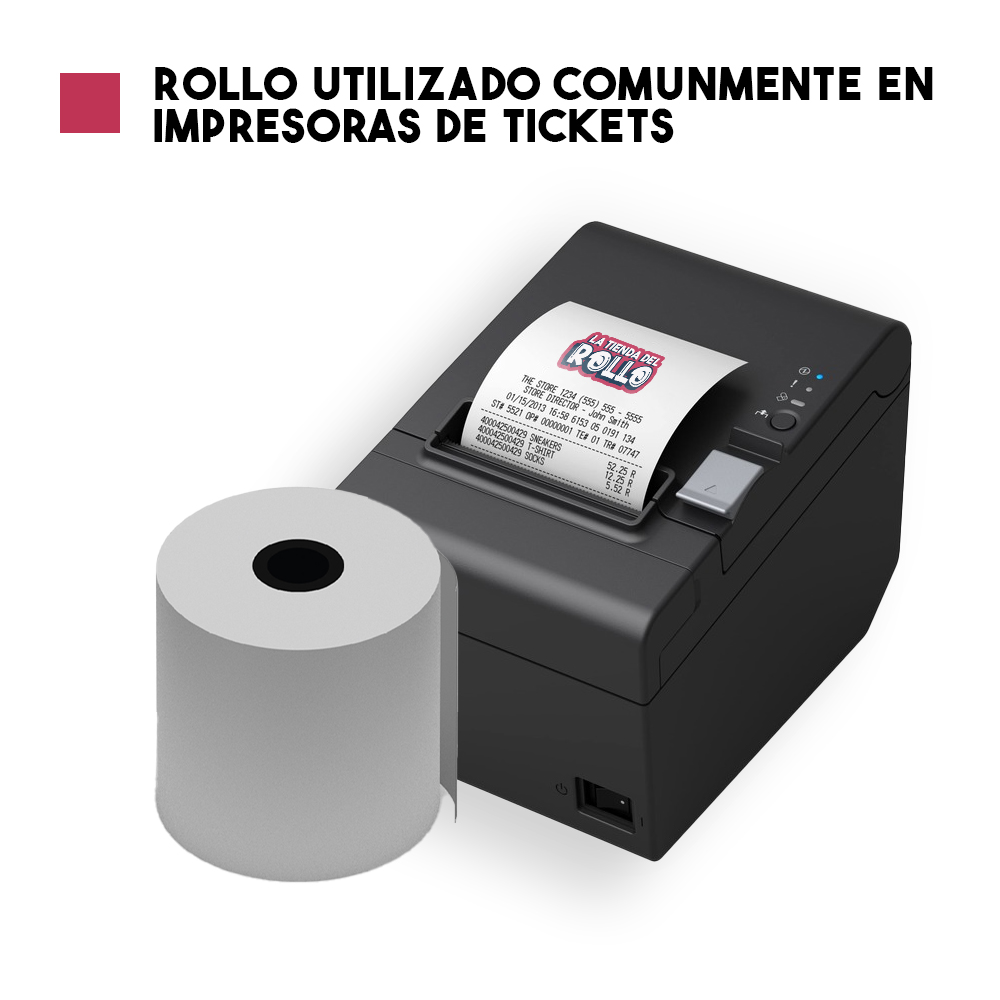 Unidad Rollo Térmico 110 mm X 140 m