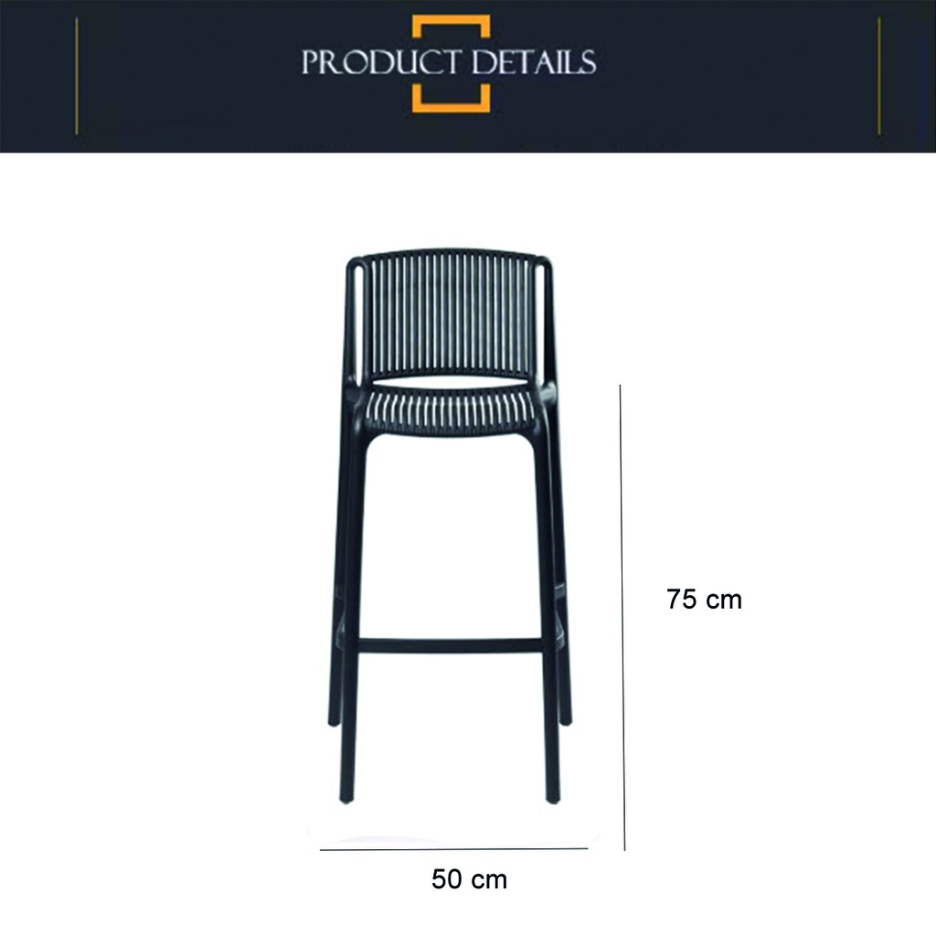 Banqueta La Roche Blanco