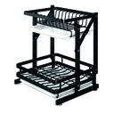 Organizador escurridor plegable 2 niveles
