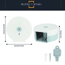 Dispensador de papel higienico jumbo