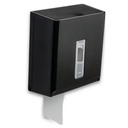 Dispensador papel higienico 500m Negro