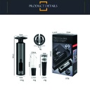 Kit Accesorios Para Vino 4 Piezas Black