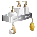 Estante rectangular aluminio