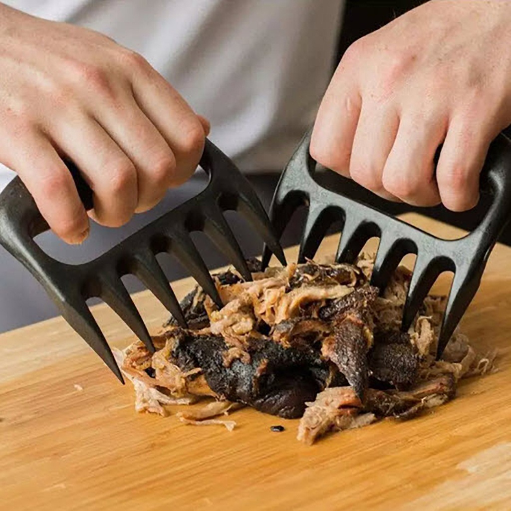 Garra de oso desmenuzador de carnes BBQ  Set X2