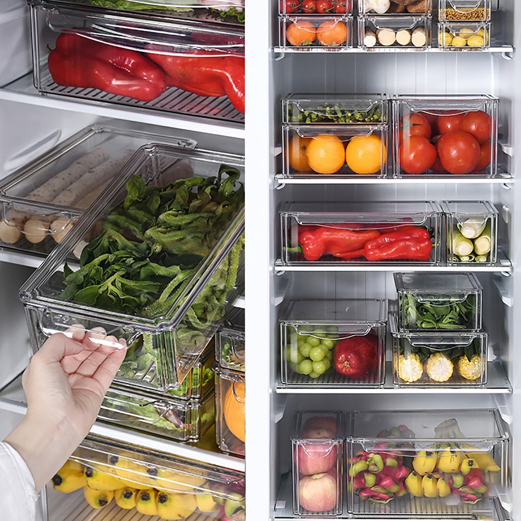 Organizador de refrigerador 30*20*4,5cm 2700ML