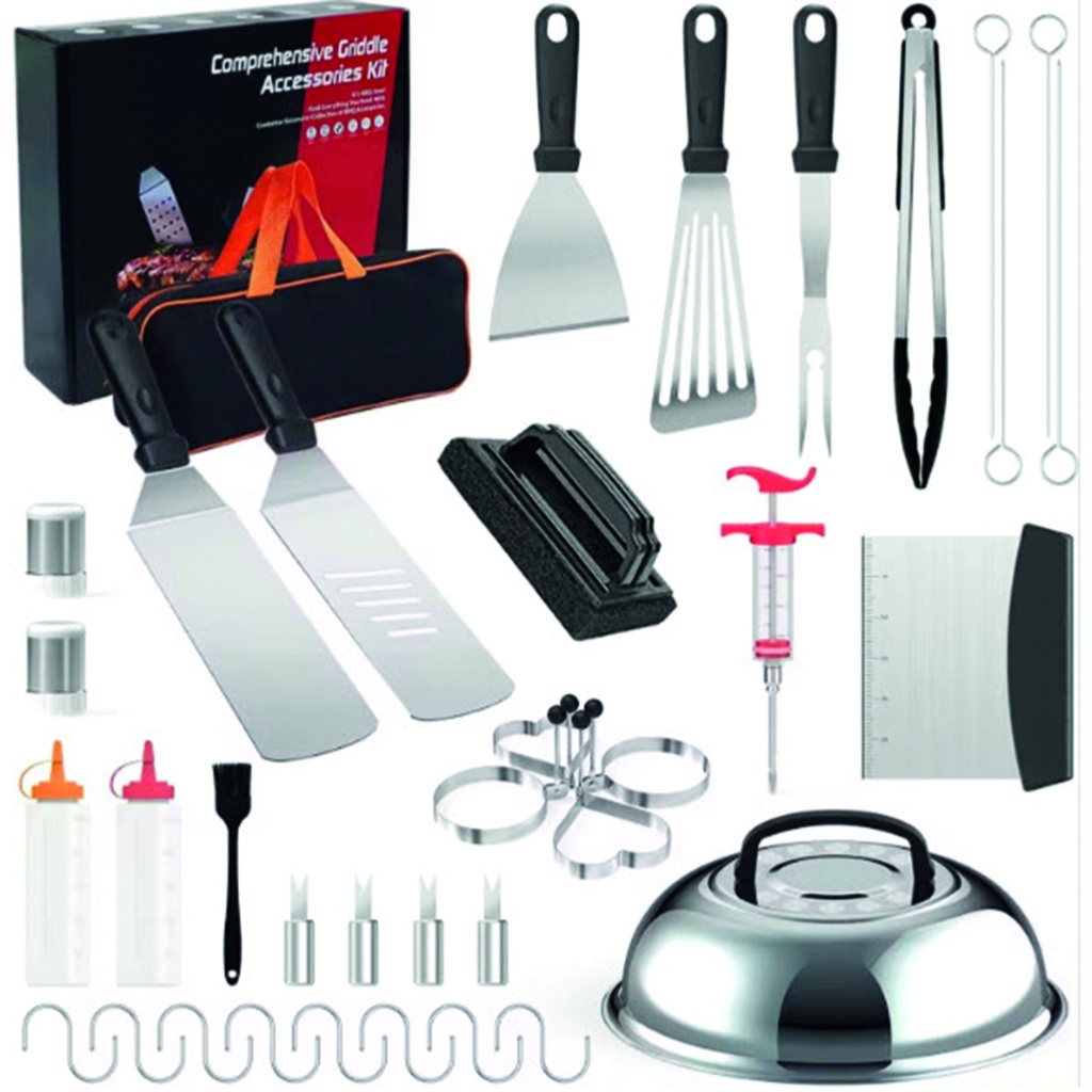 Set parrillero profesional 43 piezas