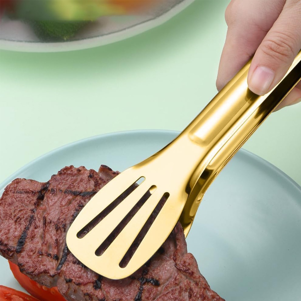 Pinza de cocina servir 23cm Gold